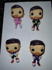 Lotto 4 figurine Lionel Messi