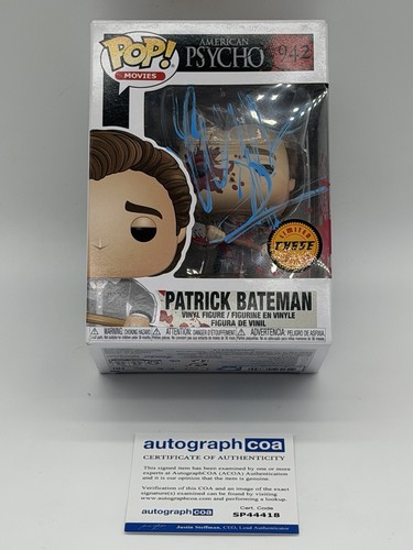 Christian bale firmato psycho - firmato,